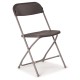 Flat Back Polypropylene Folding Chair